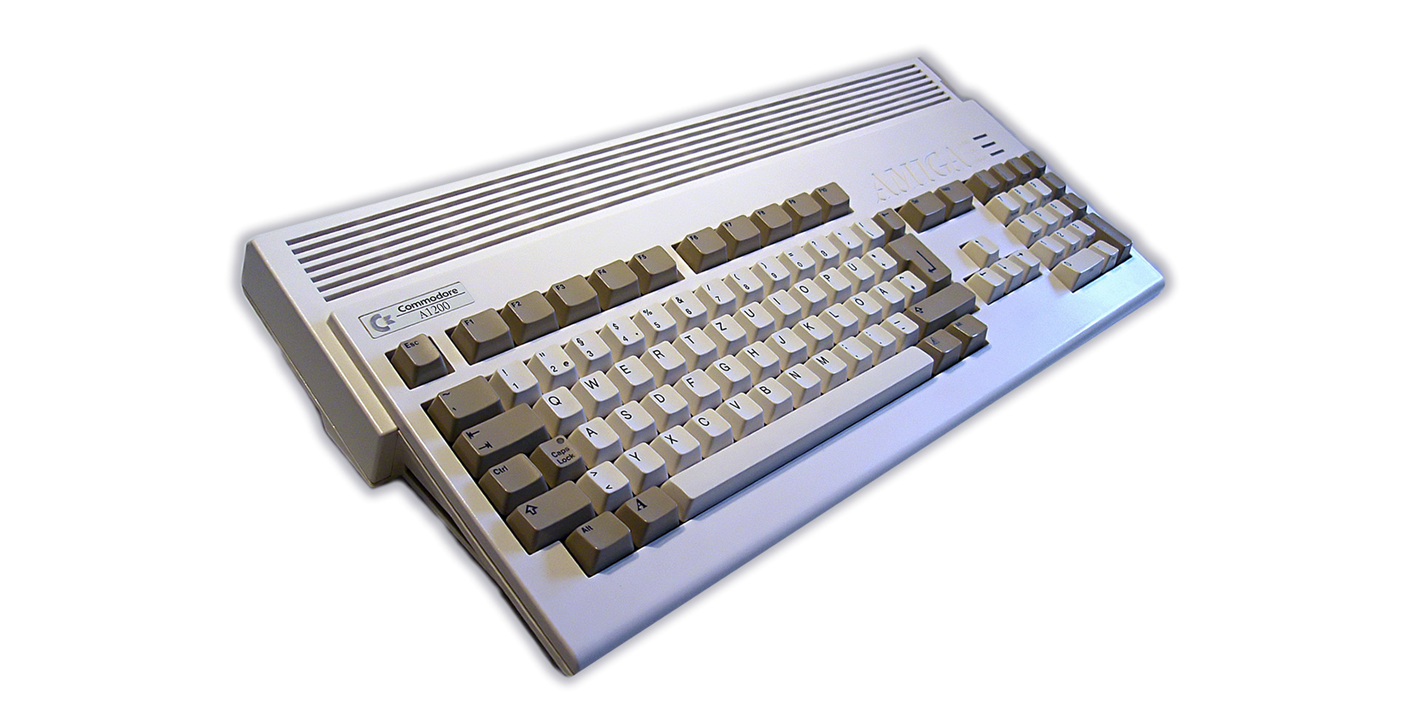 Na zdjęciu komputer Amiga 1200