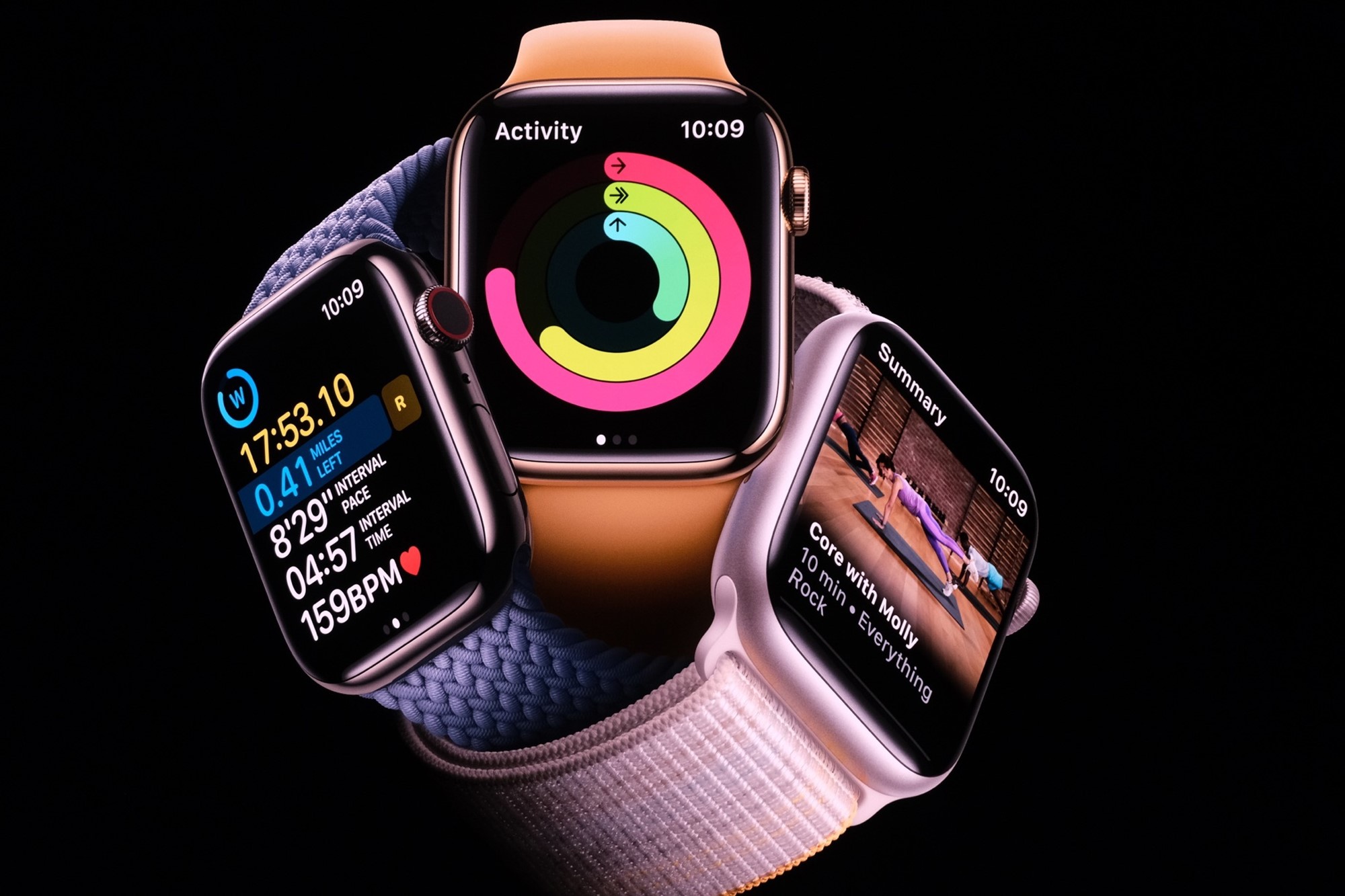 Na zdjęciu rendery Apple Watch Series 8