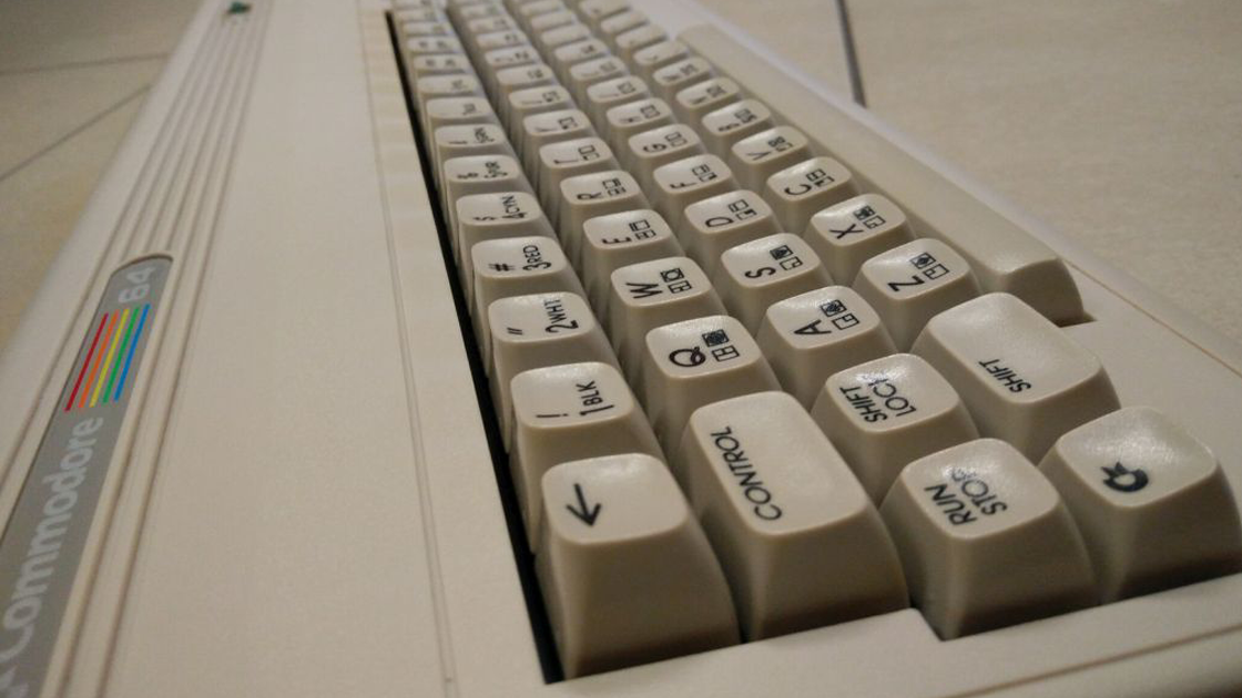 Na zdjęciu komputer Commodore 64