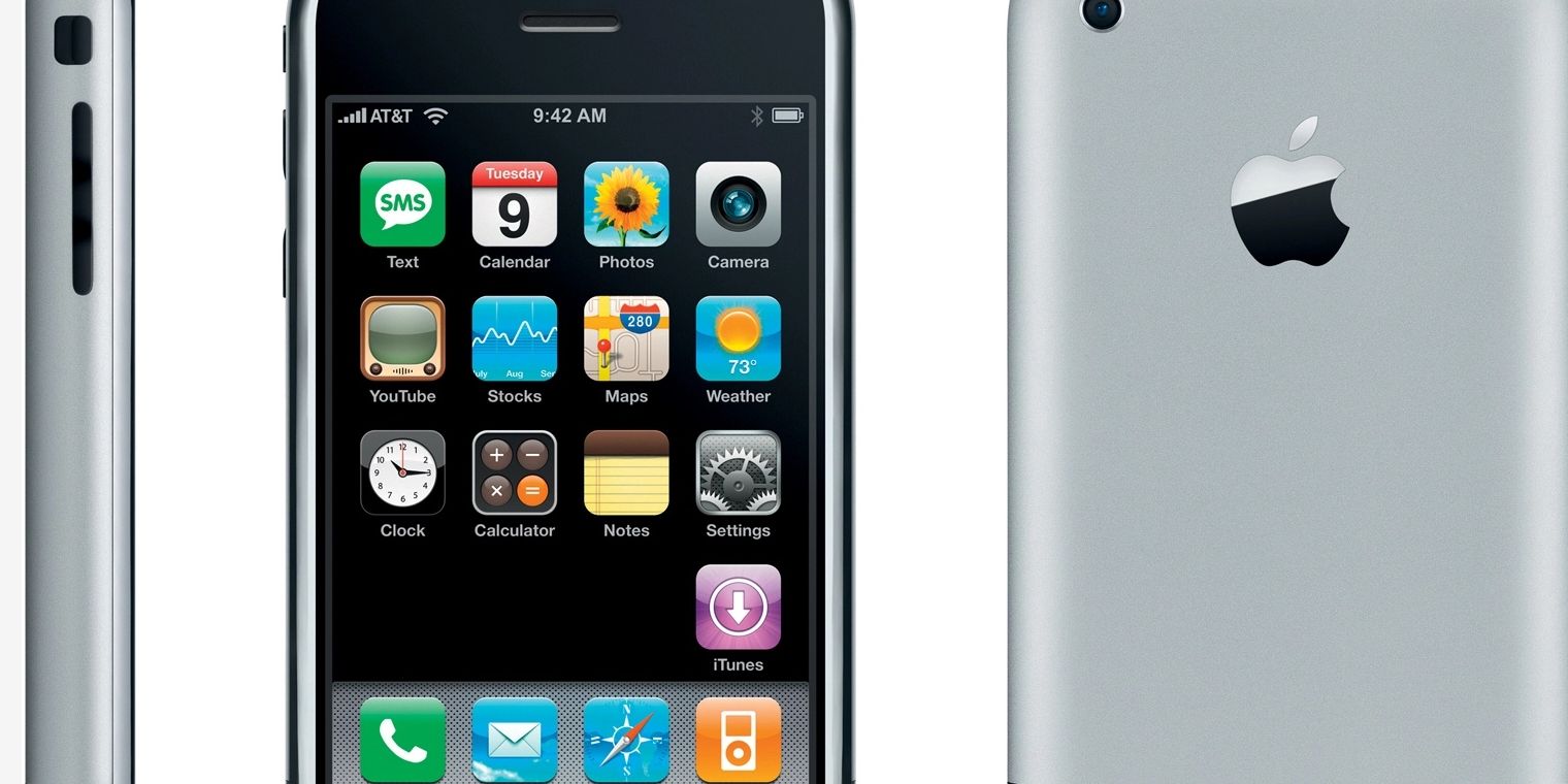 2007: Premiera iPhone&#039;a i zmiana nazwy Apple