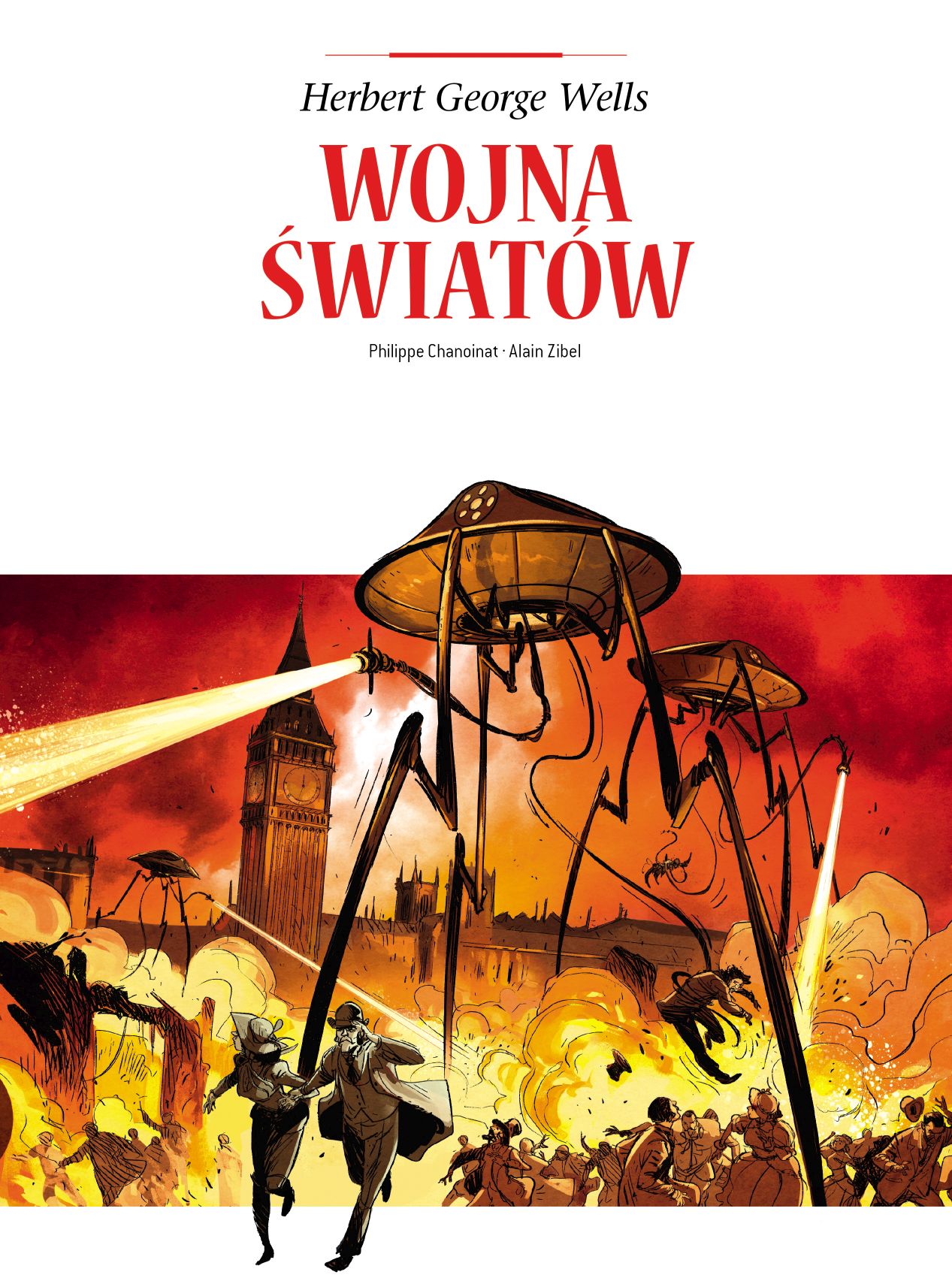 Okładka komiksu Wojna Światów