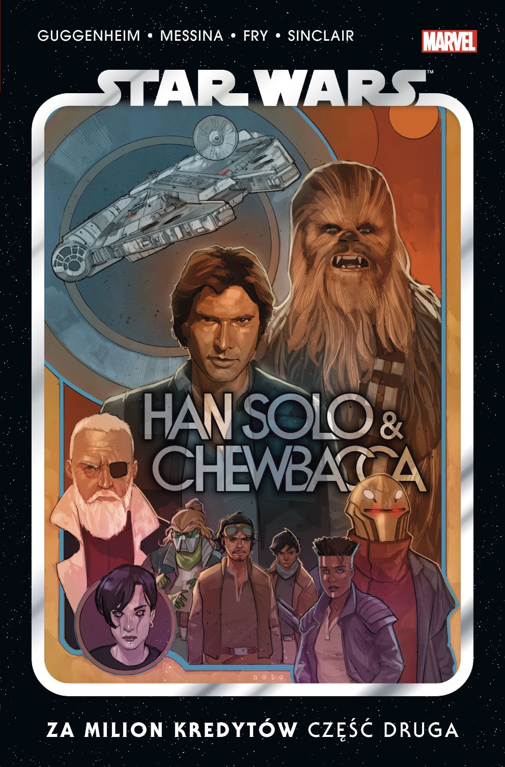 Okładka komiksu Star Wars. Han Solo i Chewbacca Za milion kredytów. Część druga, tom 2