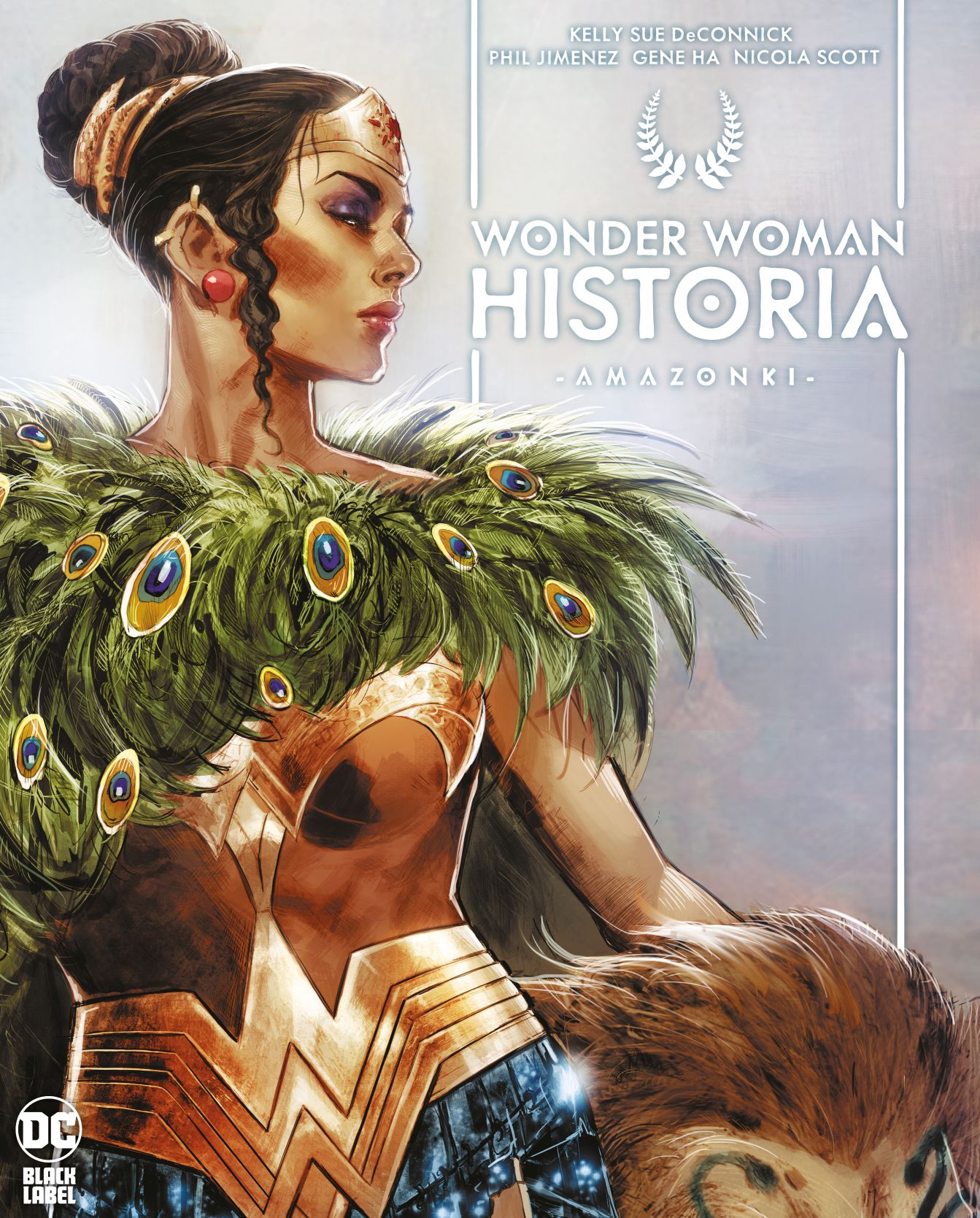 Okładka komiksu DC Black Label. Wonder Woman Historia: Amazonki