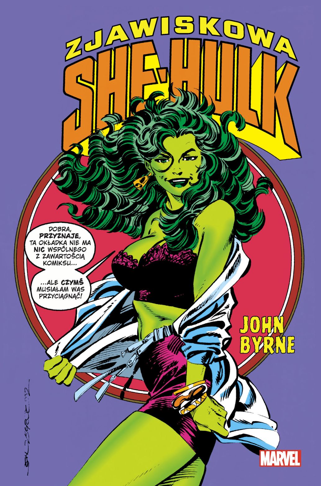 Okładka komiksu Marvel Classic. Zjawiskowa She-Hulk, tom 2