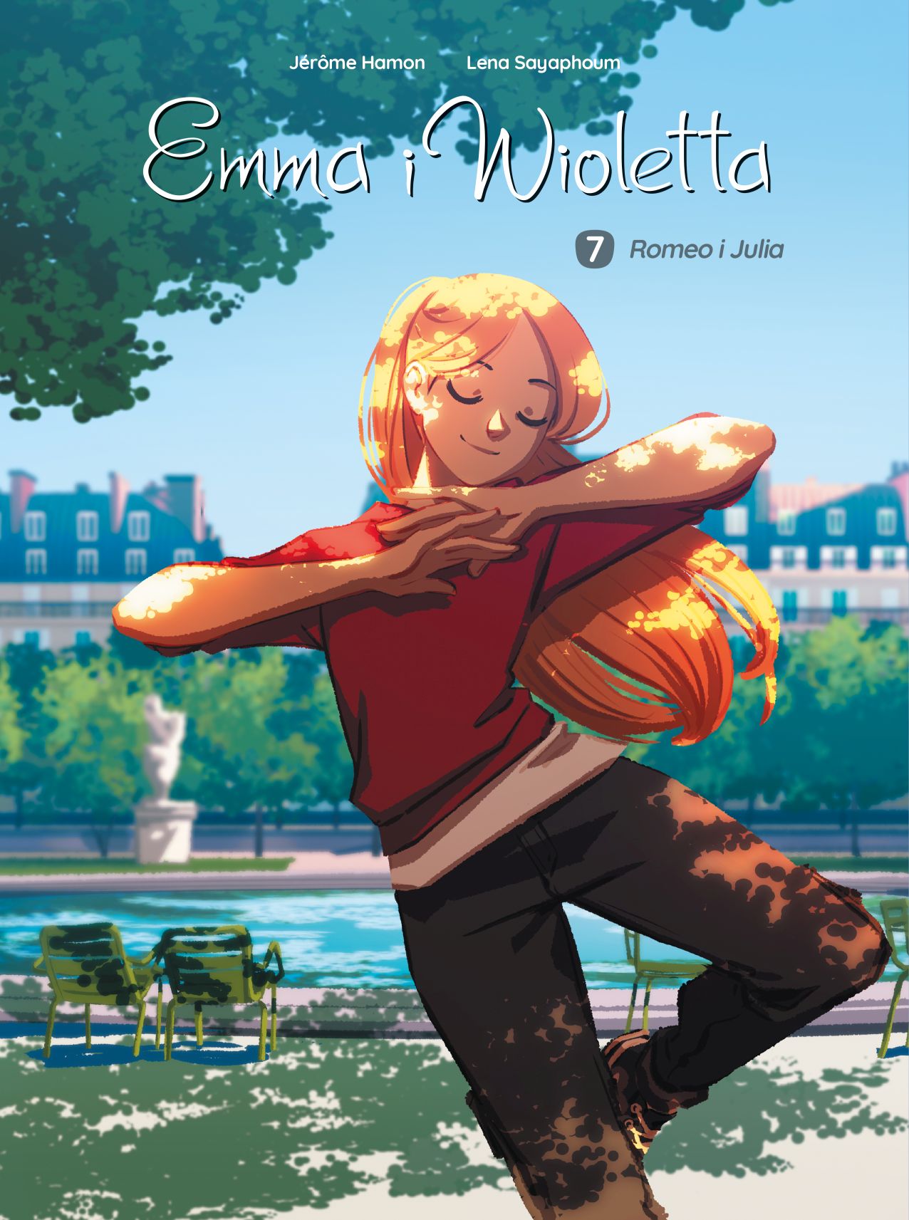 Okładka komiksu Emma i Wioletta. Romeo i Julia, tom 7