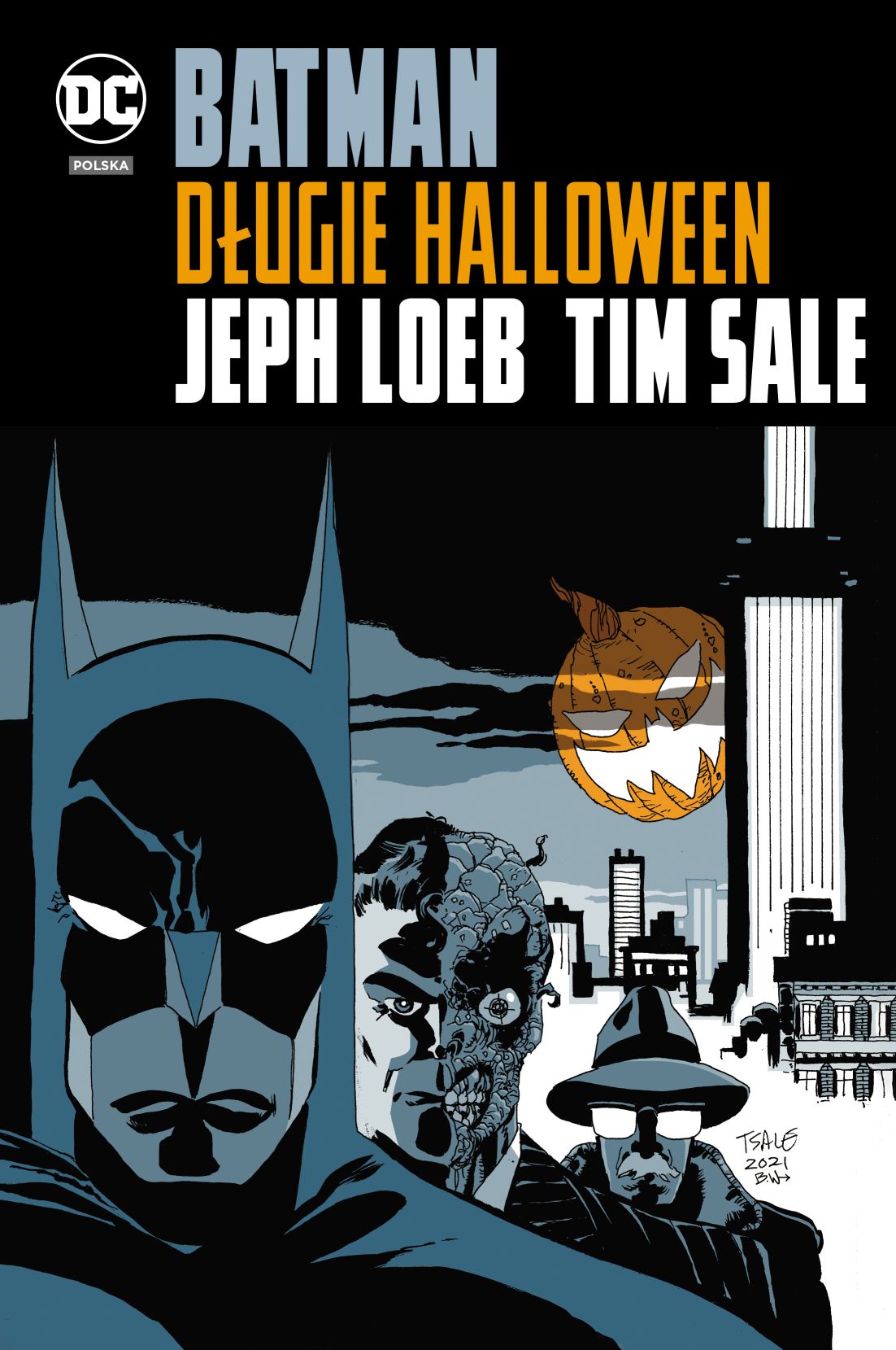 Okładka komiksu DC Deluxe. Batman: Długie Halloween